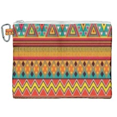 Aztec Canvas Cosmetic Bag (xxl) by nateshop