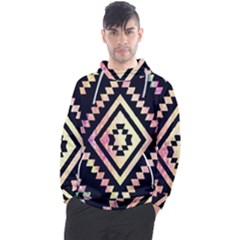 Cute Neon Aztec Galaxy Men s Pullover Hoodie