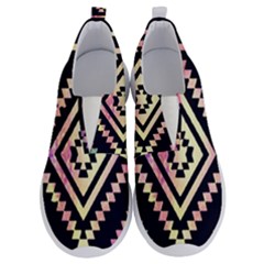 Cute Neon Aztec Galaxy No Lace Lightweight Shoes by nateshop