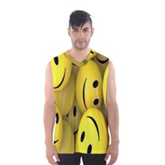 Emoji, Colour, Faces, Smile, Wallpaper Men s Basketball Tank Top