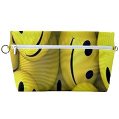 Emoji, Colour, Faces, Smile, Wallpaper Handbag Organizer by nateshop