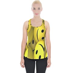 Emoji, Colour, Faces, Smile, Wallpaper Piece Up Tank Top