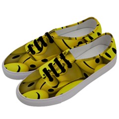 Emoji, Colour, Faces, Smile, Wallpaper Men s Classic Low Top Sneakers by nateshop