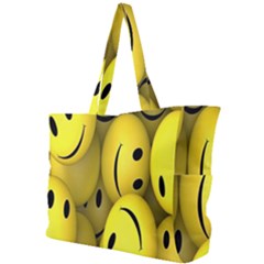 Emoji, Colour, Faces, Smile, Wallpaper Simple Shoulder Bag