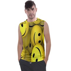 Emoji, Colour, Faces, Smile, Wallpaper Men s Regular Tank Top by nateshop