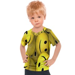 Emoji, Colour, Faces, Smile, Wallpaper Kids  Sports T-Shirt