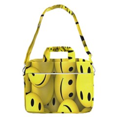 Emoji, Colour, Faces, Smile, Wallpaper MacBook Pro 16  Shoulder Laptop Bag