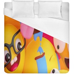 Emojis, Emoji, Hd Phone Wallpaper Duvet Cover (king Size) by nateshop