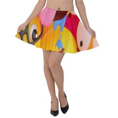 Emojis, Emoji, Hd Phone Wallpaper Velvet Skater Skirt by nateshop