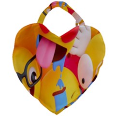 Emojis, Emoji, Hd Phone Wallpaper Giant Heart Shaped Tote