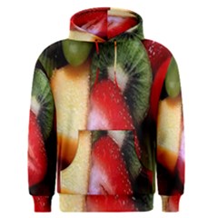 Fruits, Food, Green, Red, Strawberry, Yellow Men s Core Hoodie by nateshop