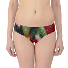 Fruits, Food, Green, Red, Strawberry, Yellow Hipster Bikini Bottoms by nateshop