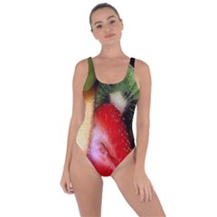Fruits, Food, Green, Red, Strawberry, Yellow Bring Sexy Back Swimsuit by nateshop