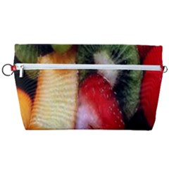 Fruits, Food, Green, Red, Strawberry, Yellow Handbag Organizer by nateshop