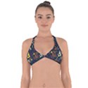 Inspired By The Colours And Shapes Halter Neck Bikini Top View1