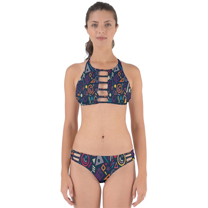 Inspired By The Colours And Shapes Perfectly Cut Out Bikini Set