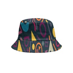 Inspired By The Colours And Shapes Bucket Hat (kids) by nateshop