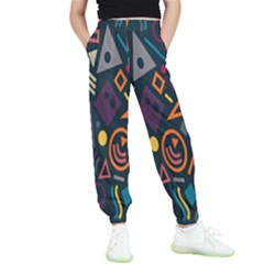 Inspired By The Colours And Shapes Kids  Joggers by nateshop