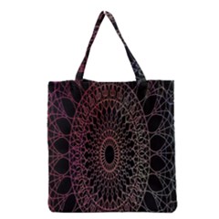 Mandala   Lockscreen , Aztec Grocery Tote Bag by nateshop