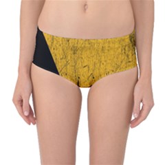 Yellow Best, Black, Black And White, Emoji High Mid-waist Bikini Bottoms by nateshop