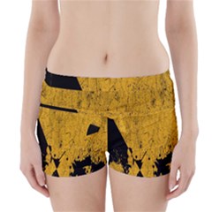 Yellow Best, Black, Black And White, Emoji High Boyleg Bikini Wrap Bottoms by nateshop