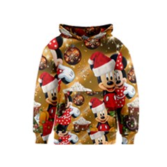 Cartoons, Disney, Merry Christmas, Minnie Kids  Pullover Hoodie by nateshop