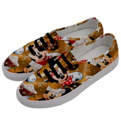 Cartoons, Disney, Merry Christmas, Minnie Men s Classic Low Top Sneakers by nateshop