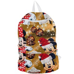 Cartoons, Disney, Merry Christmas, Minnie Foldable Lightweight Backpack by nateshop