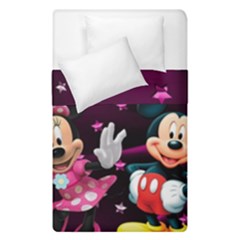 Cartoons, Disney, Mickey Mouse, Minnie Duvet Cover Double Side (single Size) by nateshop