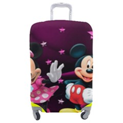 Cartoons, Disney, Mickey Mouse, Minnie Luggage Cover (medium) by nateshop