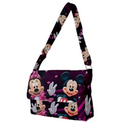 Cartoons, Disney, Mickey Mouse, Minnie Full Print Messenger Bag (s) by nateshop