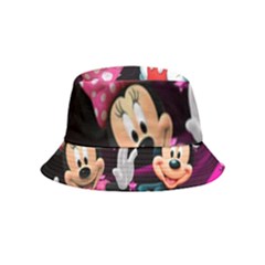 Cartoons, Disney, Mickey Mouse, Minnie Bucket Hat (kids) by nateshop