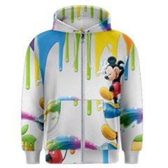 Mickey Mouse, Apple Iphone, Disney, Logo Men s Zipper Hoodie by nateshop