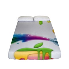 Mickey Mouse, Apple Iphone, Disney, Logo Fitted Sheet (full/ Double Size)