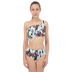 Mickey Mouse, Cartoon, Cartoon Character Spliced Up Two Piece Swimsuit by nateshop