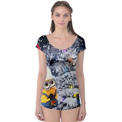 Minions Christmas, Merry Christmas, Minion Christmas Boyleg Leotard  by nateshop