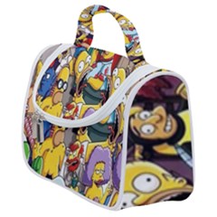 The Simpsons, Cartoon, Crazy, Dope Satchel Handbag by nateshop