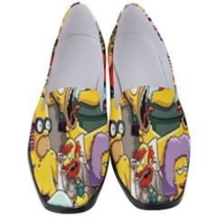 The Simpsons, Cartoon, Crazy, Dope Women s Classic Loafer Heels by nateshop