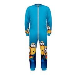 Minions, Blue, Cartoon, Cute, Friends Onepiece Jumpsuit (kids) by nateshop