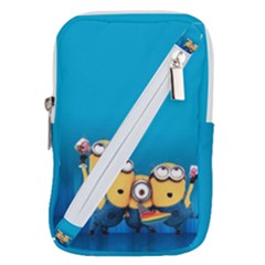 Minions, Blue, Cartoon, Cute, Friends Belt Pouch Bag (large)