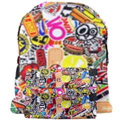 Sticker Bomb, Art, Cartoon, Dope Giant Full Print Backpack by nateshop