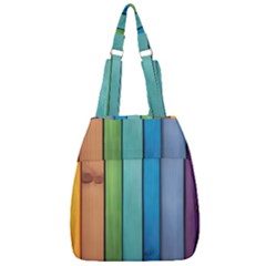 Rainbow Center Zip Backpack by zappwaits