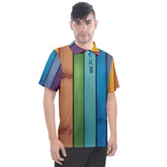 Rainbow Men s Polo T-shirt by zappwaits