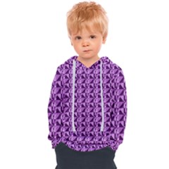 Violet Geometry Kids  Overhead Hoodie by Sparkle