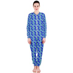 Skyblue Floral Onepiece Jumpsuit (ladies) by Sparkle