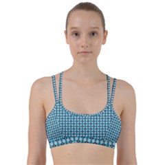 Arabic Pattern Line Them Up Sports Bra by Sparkle