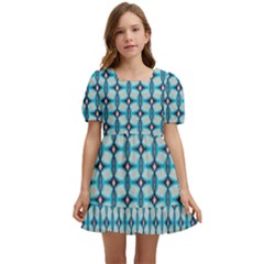 Arabic Pattern Kids  Short Sleeve Dolly Dress by Sparkle