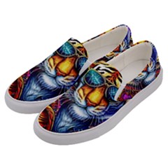 Tiger Rockingstar Men s Canvas Slip Ons by Sparkle