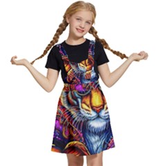 Tiger Rockingstar Kids  Apron Dress by Sparkle