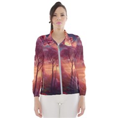 Pink Nature Women s Windbreaker by Sparkle